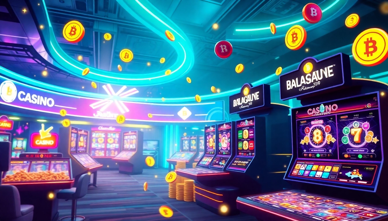 CK999 online casino platform with crypto betting, showcasing sleek graphics and vibrant neon lighting for engaging user experience.