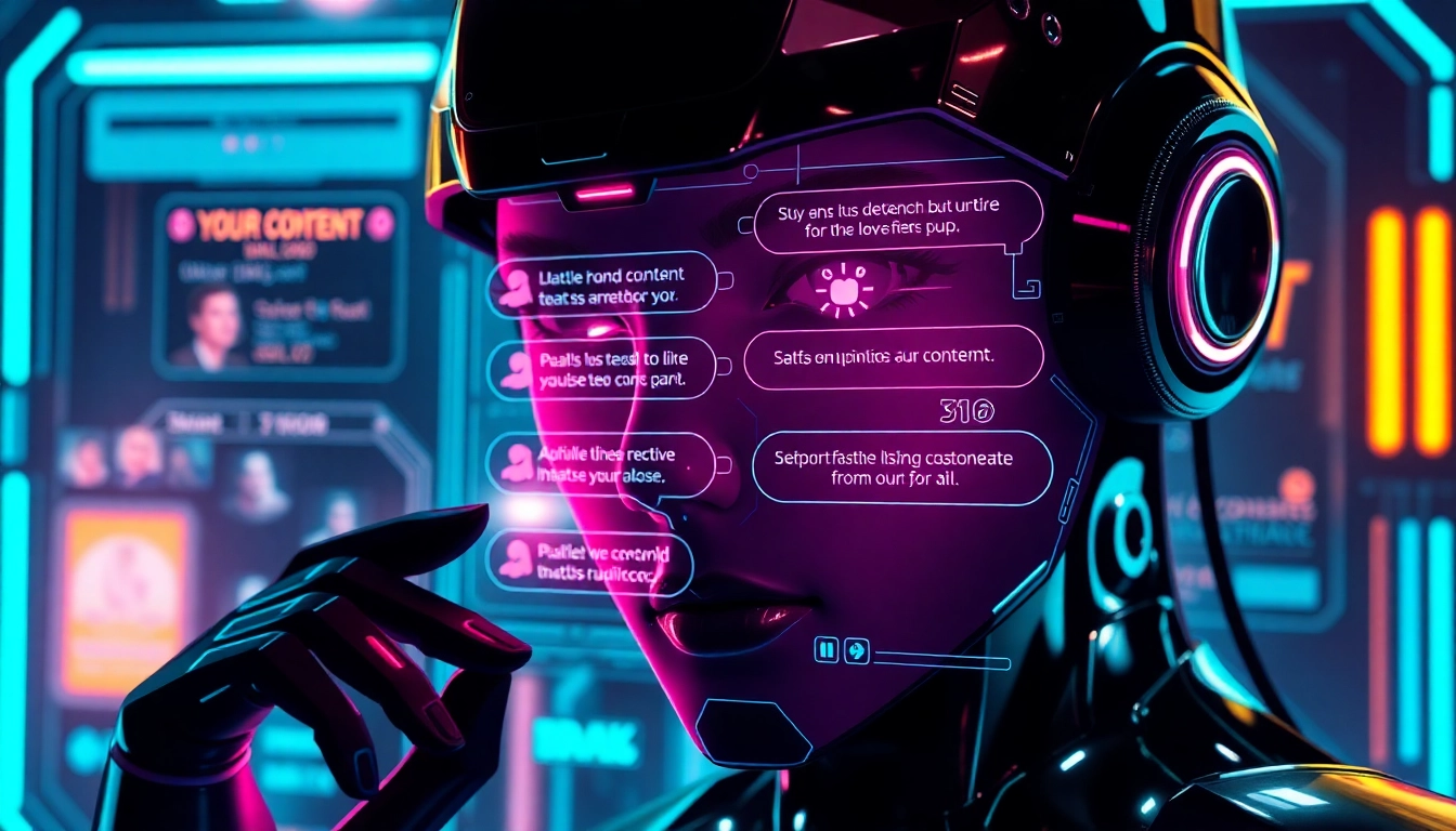 Engaging scene featuring a user interacting with an accessible nsfw ai generator no limit, showcasing uncensored AI art creation in a realistic style accessible for screen readers.